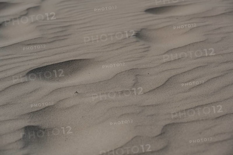 Sand with wave pattern