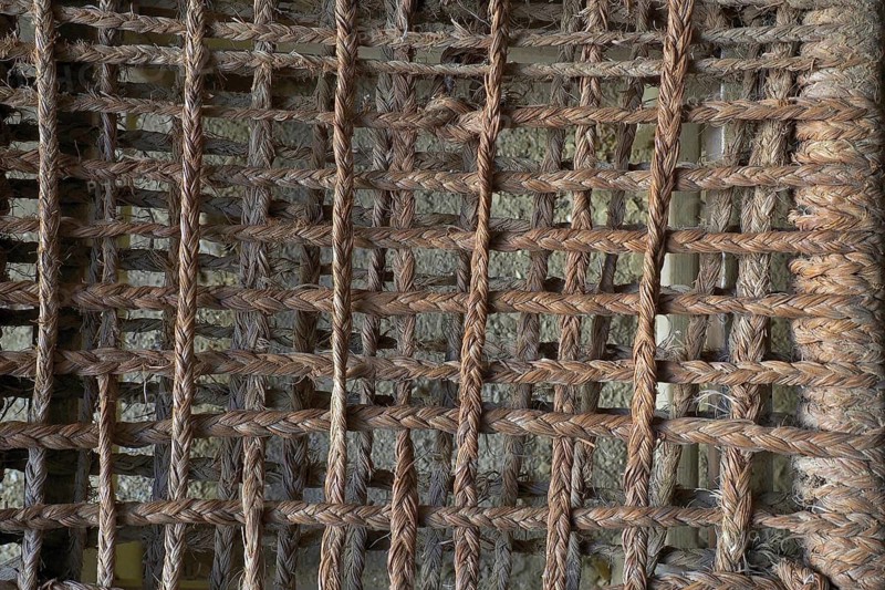 Esparto grass seat wicker from spaic chair