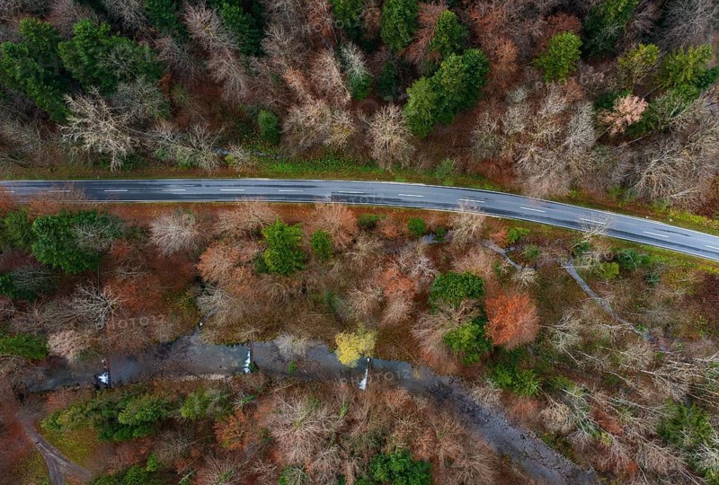 Drone shot
