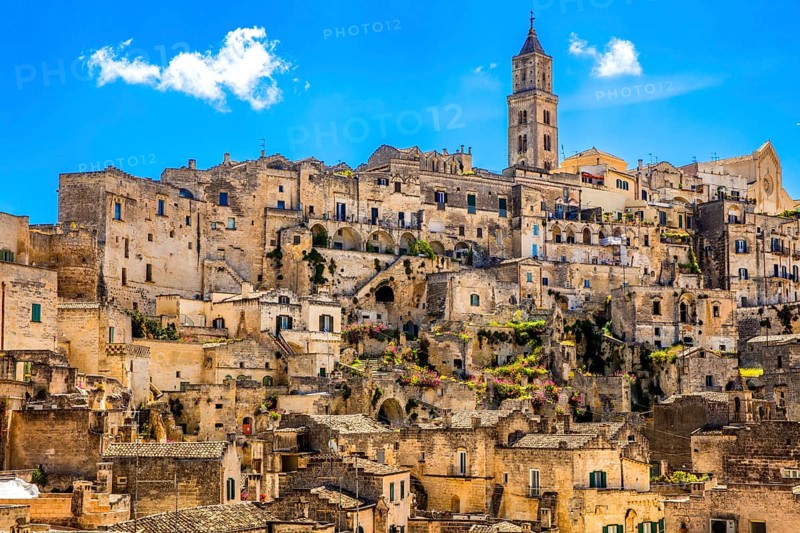 Matera with Cathedral