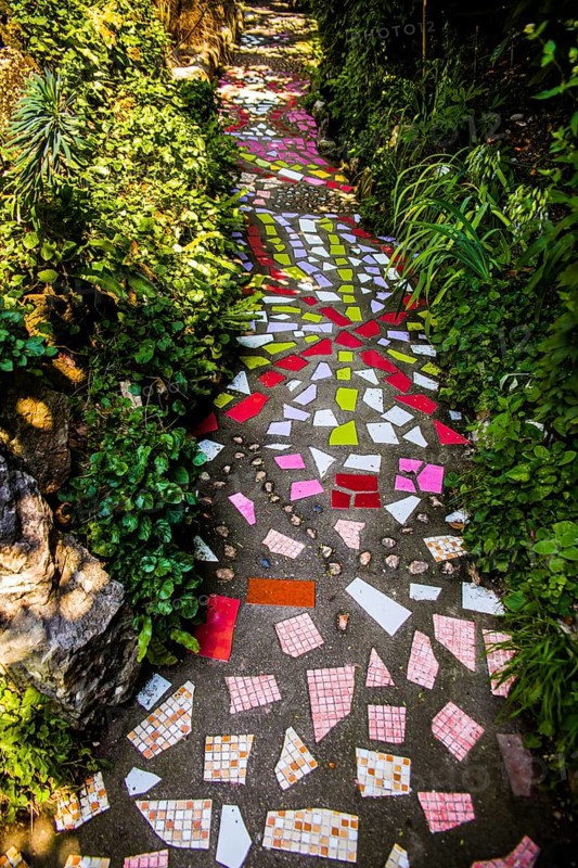 Andre Heller Botanical Garden with artworks by international artists