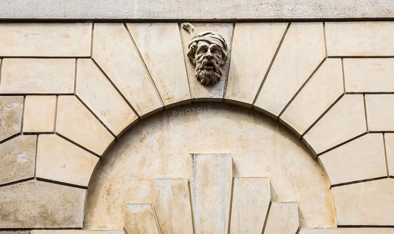 Facade of the Palazzi di Iseppo Porto