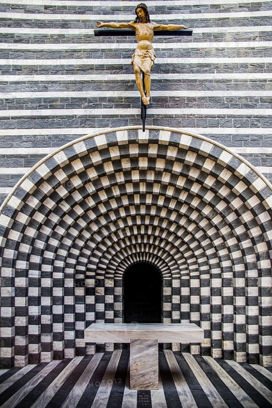 Church of San Giovanni Battista by Mario Botta