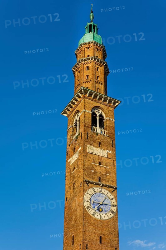 Torre Bissara at the former Palace of Justice Basilica Palladiana