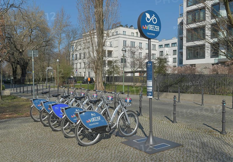 Deezer Nextbike rental bikes