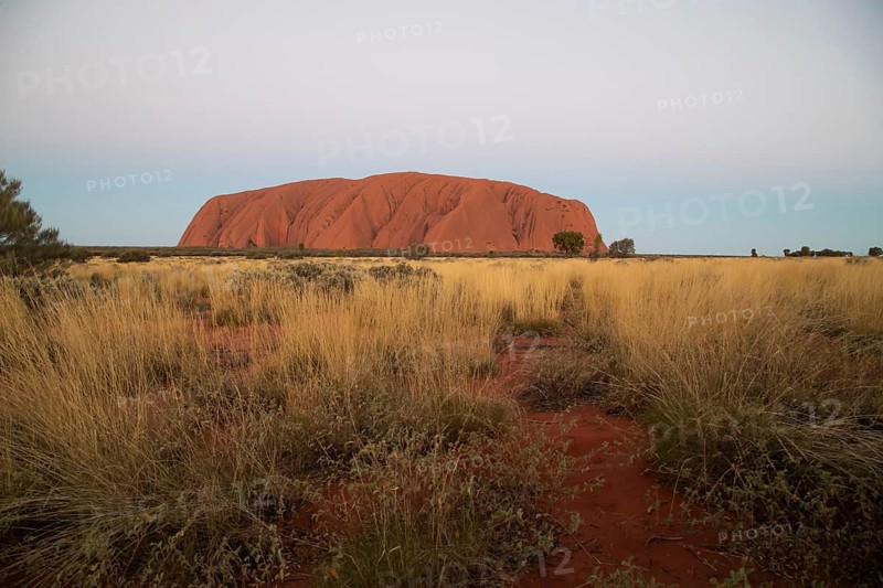 Uluru view from the western side