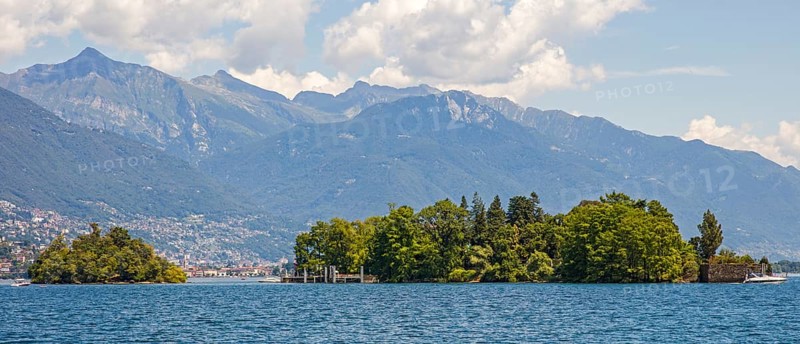 Subtropical Botanical Garden on the Brissago Islands in Lake Maggiore