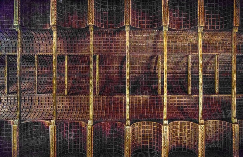 Chiesa degli Eremitani with wooden ceiling with barrel vault