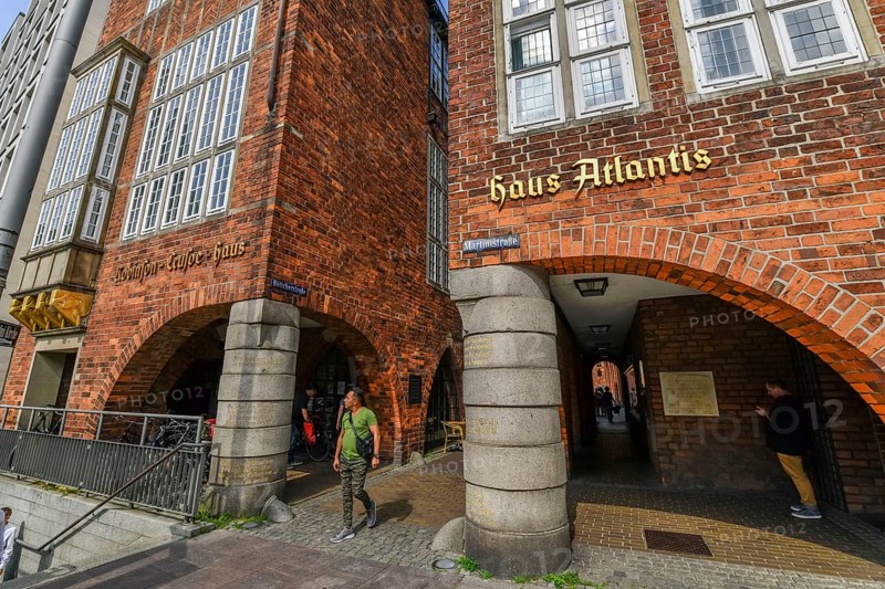 Robinson Crusoe House and Atlantis House (from left)