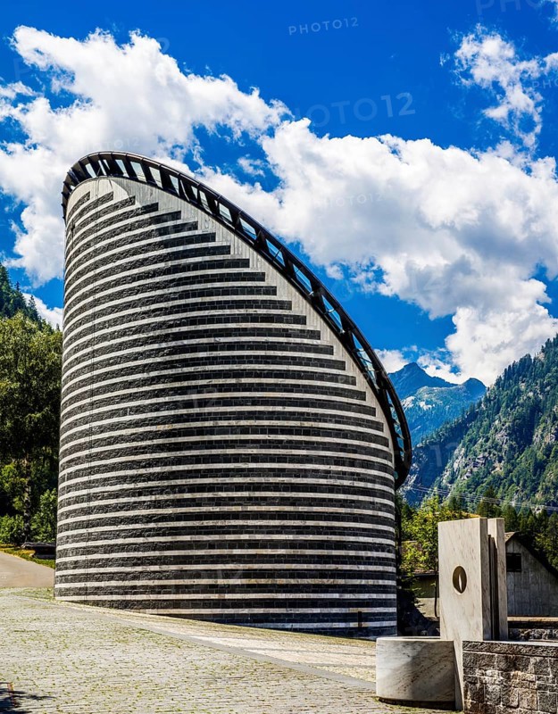 Church of San Giovanni Battista by Mario Botta