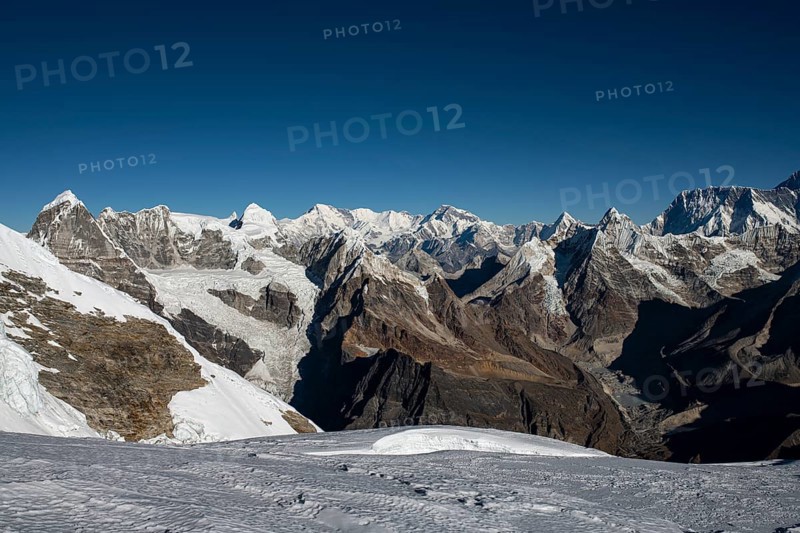 View from the Mera Glacier