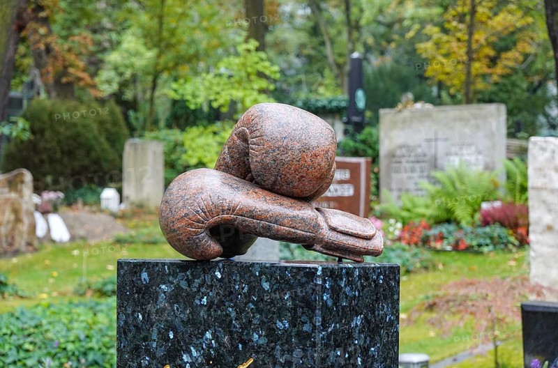 Grave of the sportsman Rocky Graciano Rocchigiani