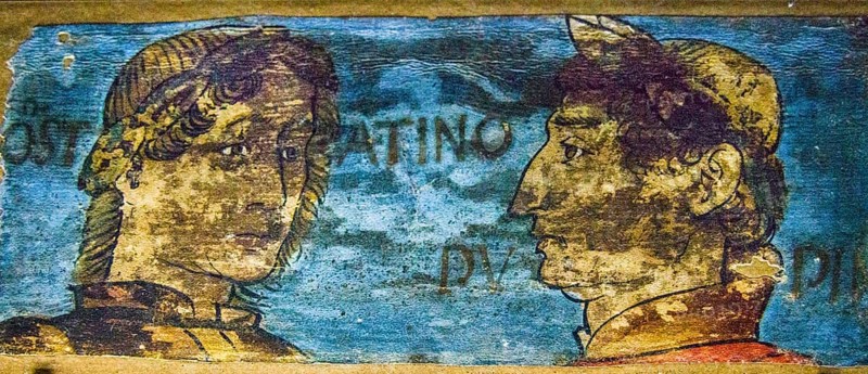 Portraits Constantino and Pipino