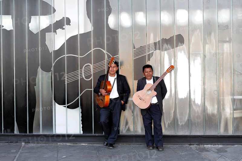 Mexican musicians at Plaza Garibaldi