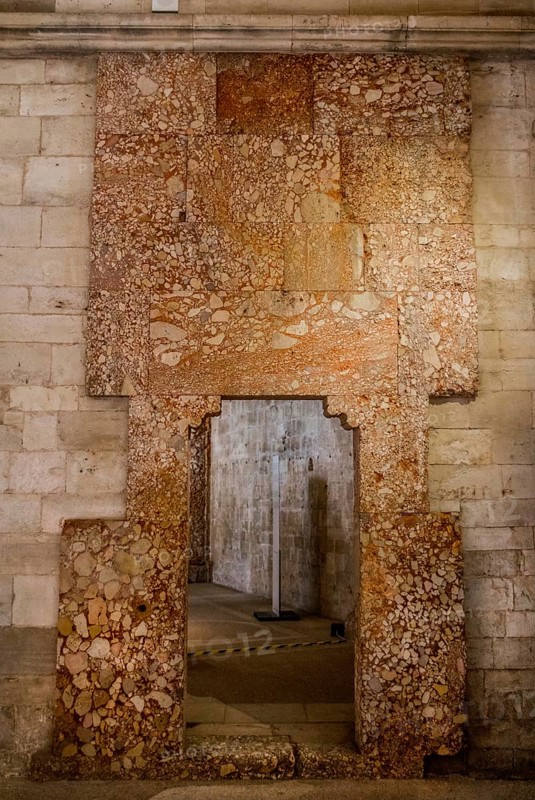 Interior of the castle