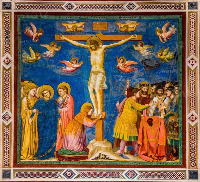 Fresco: Crucifixion of Jesus