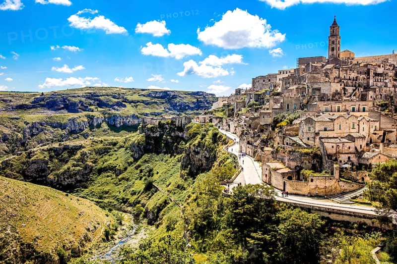 Matera with Cathedral