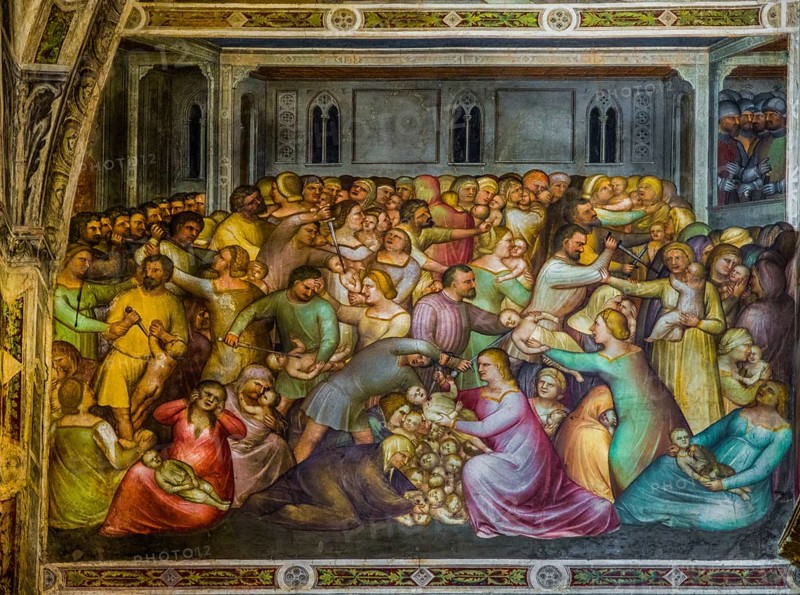 Frescoes of the Baptistery: Infanticide at Bethlehem