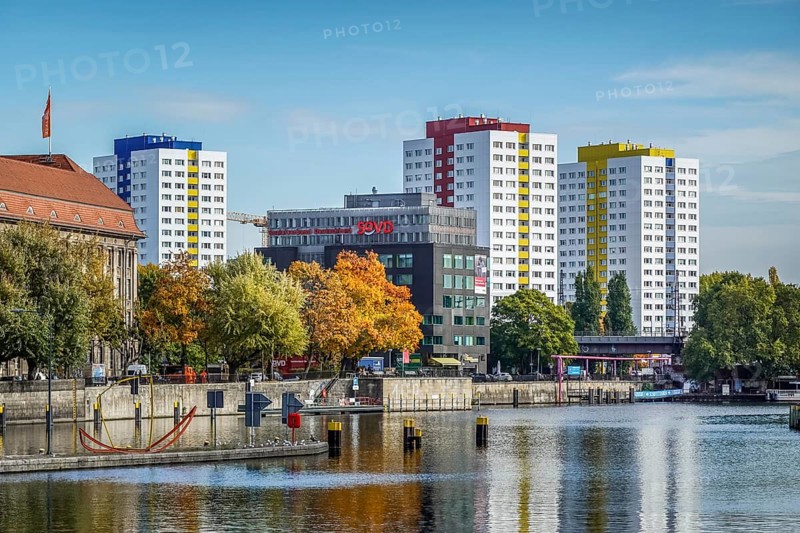 Skyscrapers at Jannowitzbruecke