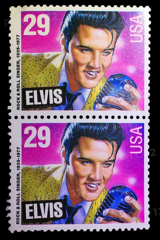 American stamp in honour of Elvis Presley