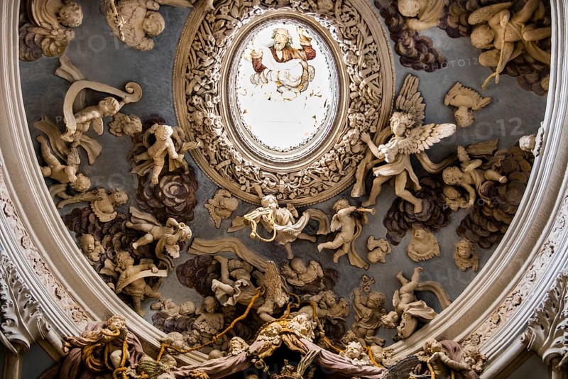 Baroque ceiling of San Domenico