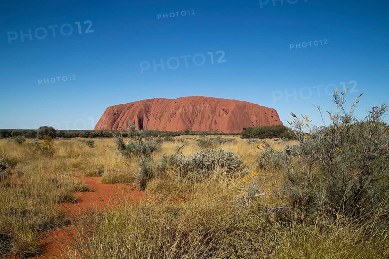 Uluru view from the western side
