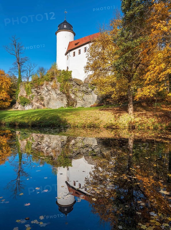Rabenstein Castle in autumn