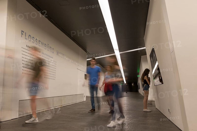 Jewish Museum. Young people visit the exhibition. Between the Lines
