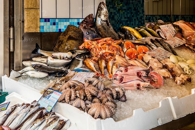Fish stall