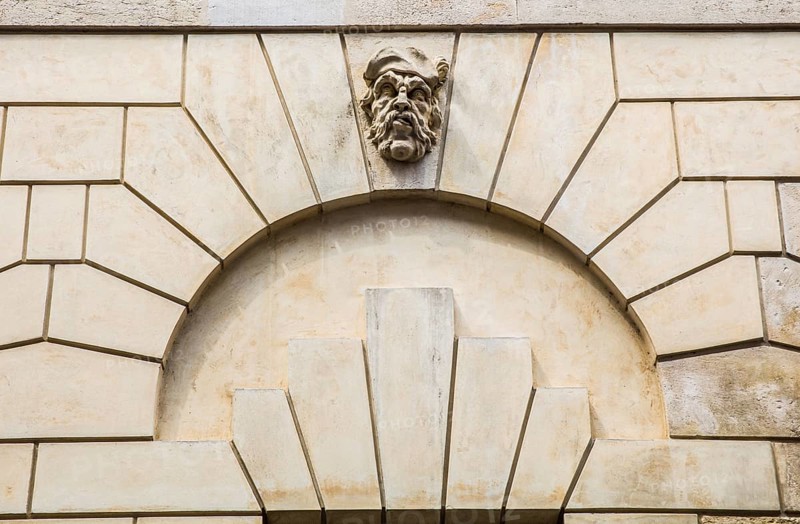 Facade of the Palazzi di Iseppo Porto
