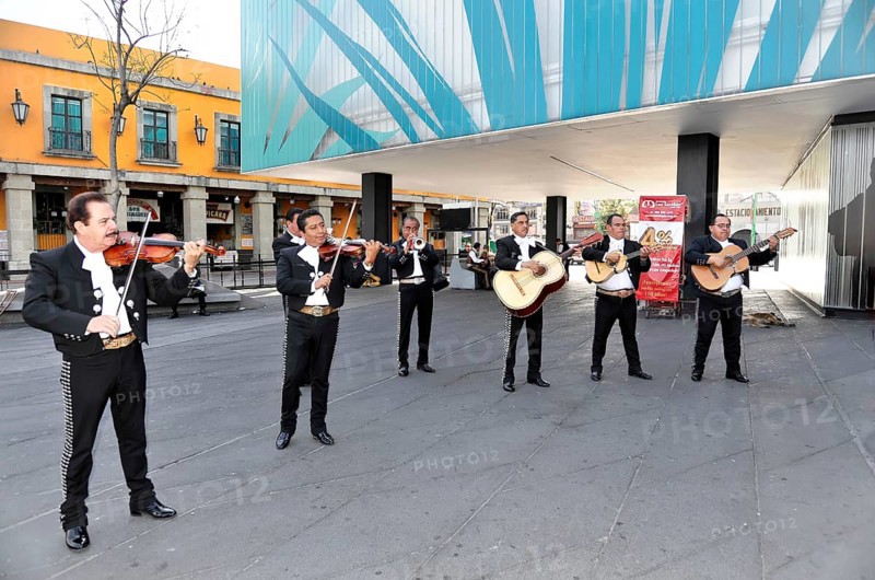 Mexican musicians at Plaza Garibaldi