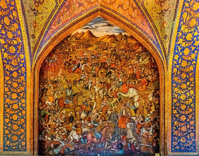 Battle of Chaldiran against the Ottoman Selim I 1514