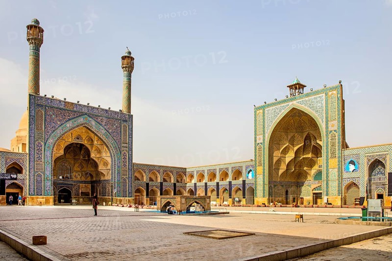 South and West Iwan with courtyard