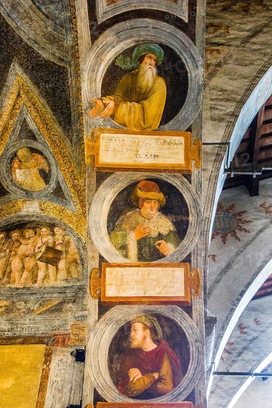 Renaissance fresco by the Italian artist Bernardino Luini