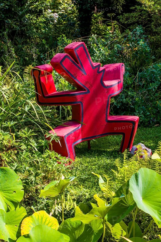 Sculpture by Keith Haring