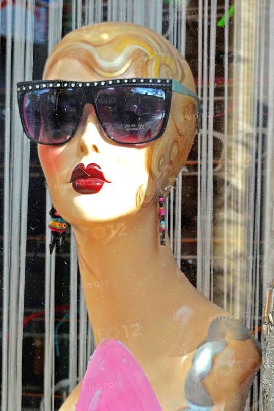 Opticians shop window