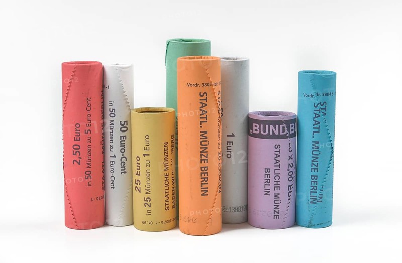 Coin roll or money roll