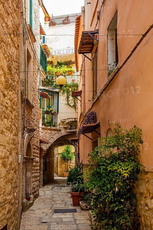 Old town alleys