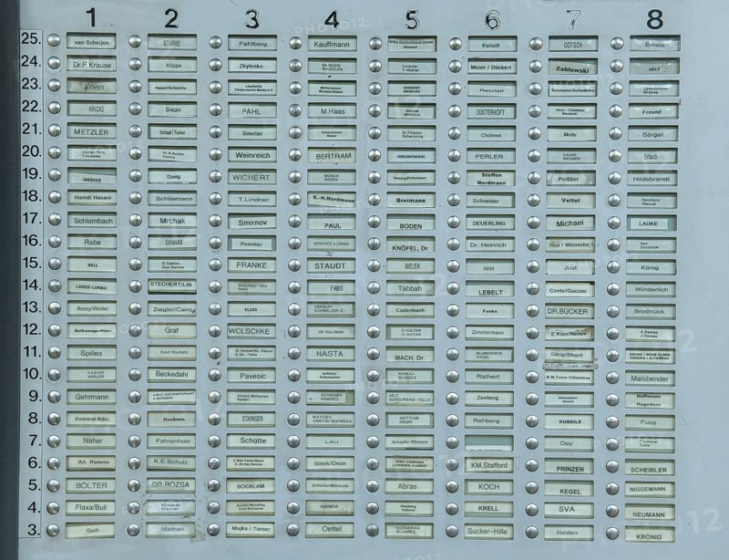 Doorbell board
