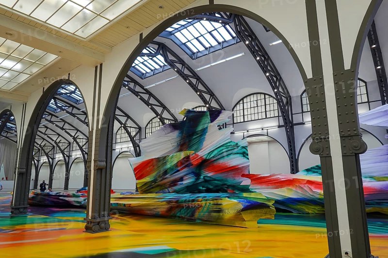 Art exhibition by Katharina Grosse It wasn't us