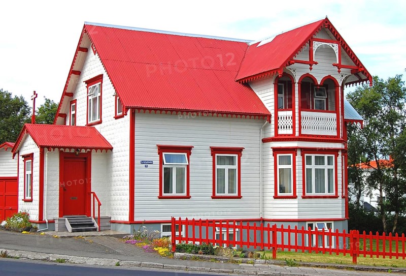 Traditional buildings of Akureyri