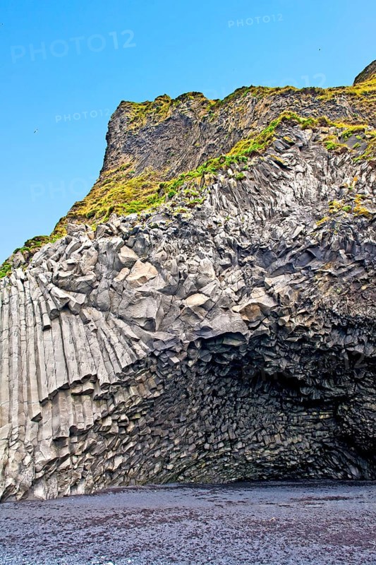 Bird Rock Reynisfjara Halsanefshellir