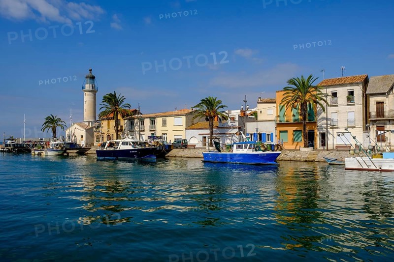 Port and Canal du Rhone a Sete