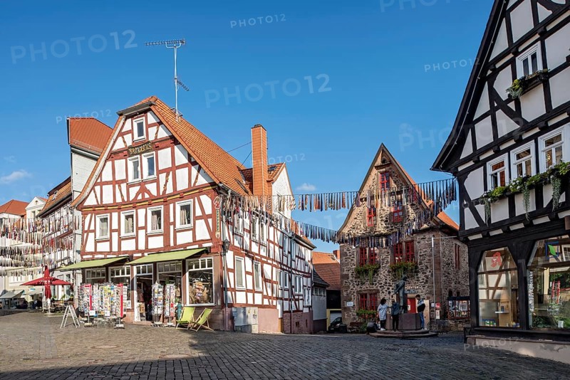 Half-timbered house old brewery