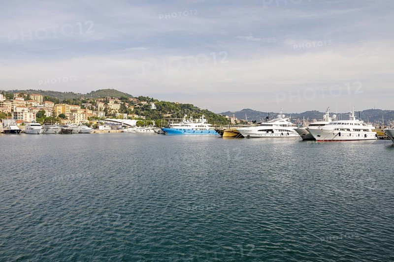 Yachts in the harbour of Porto Maurizio