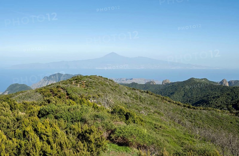 Viewpoint Mirador Degollada de Peraza overlooking Tenerife
