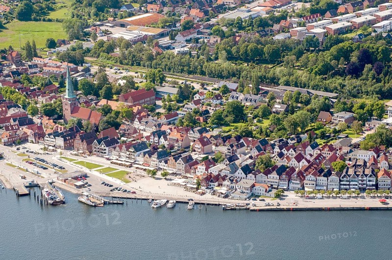 Aerial view of Travemuende