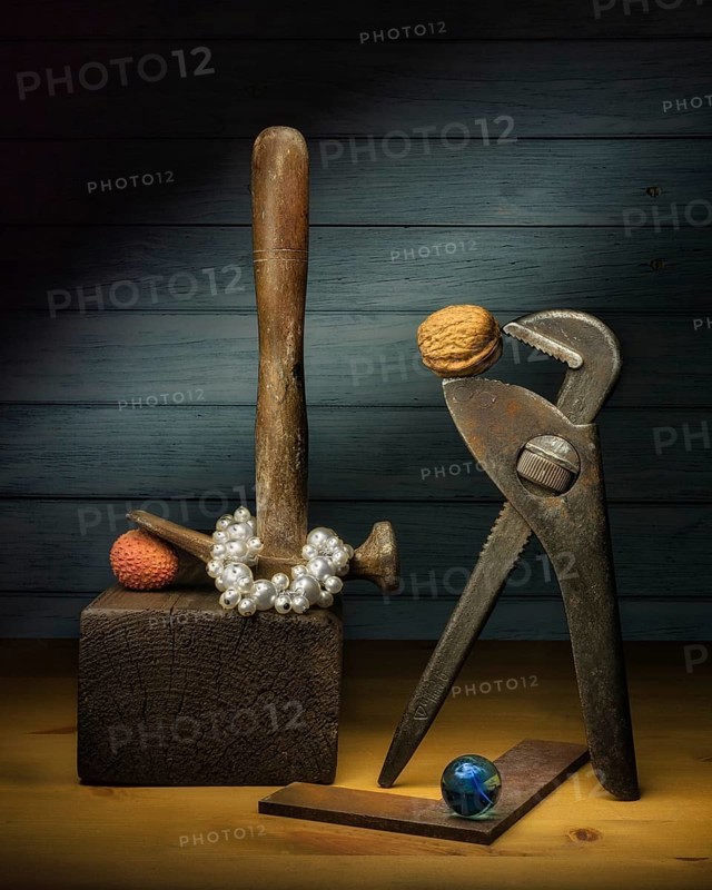 Still life with rolling fork spanner