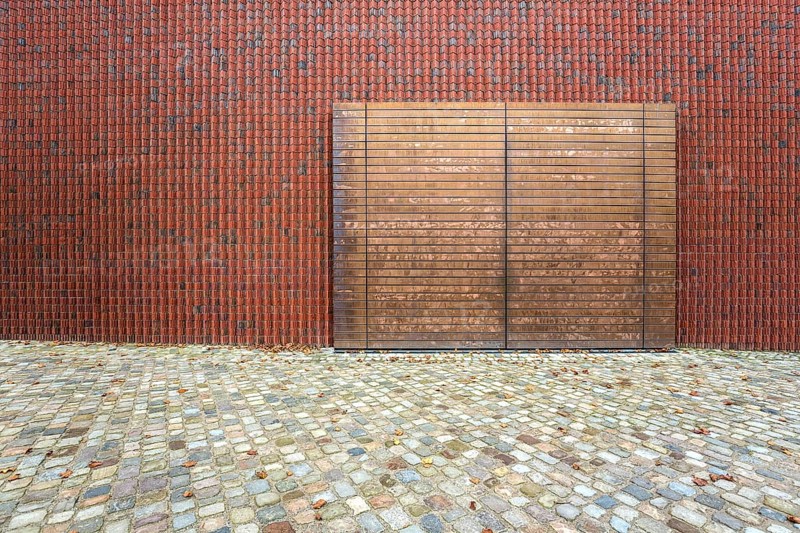 Brick facade Museum Kueppersmuehle