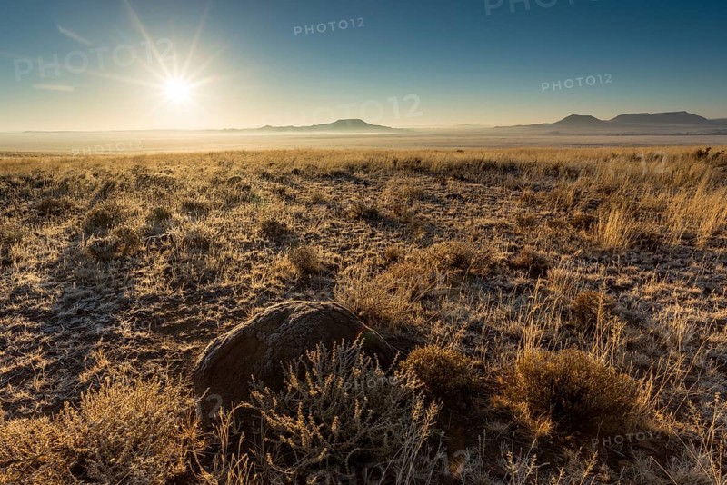 Sunrise over Tiger Canyon Farm